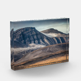 Spitsbergen Landschaftsblock Foto