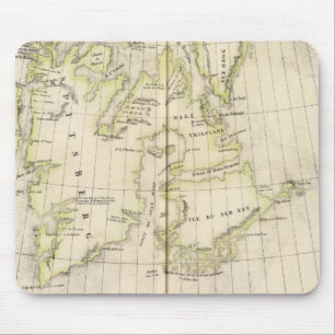 Spitsbergen, Norwegische Karte Mousepad
