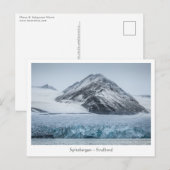 Spitsbergen Postkarte (Vorne/Hinten)