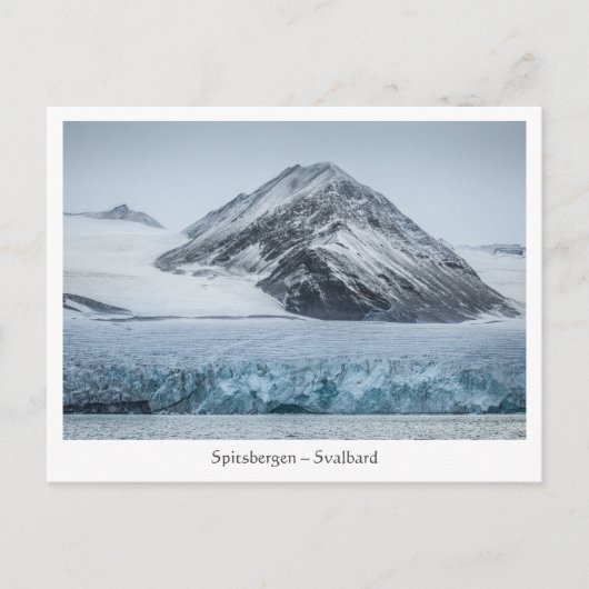 Spitsbergen Postkarte (Vorderseite)