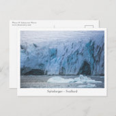 Spitsbergen Postkarte (Vorne/Hinten)