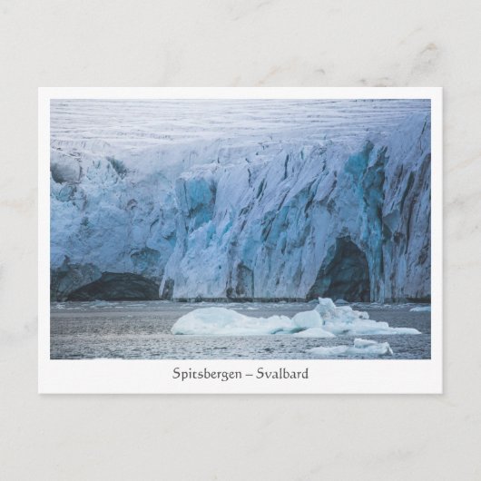 Spitsbergen Postkarte (Vorderseite)
