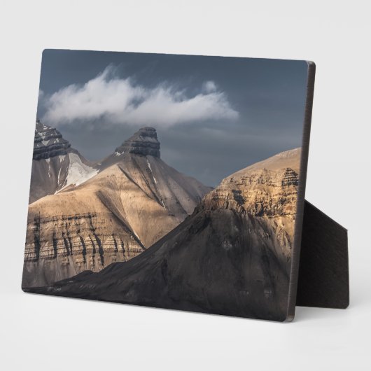 Spitsbergen Svalbard Fotoplatte (Seite)