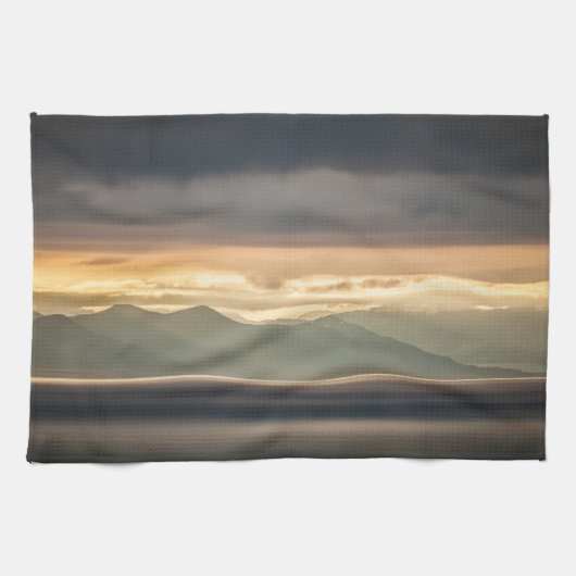 Spitsbergen Svalbard Geschirrtuch (Horizontal)