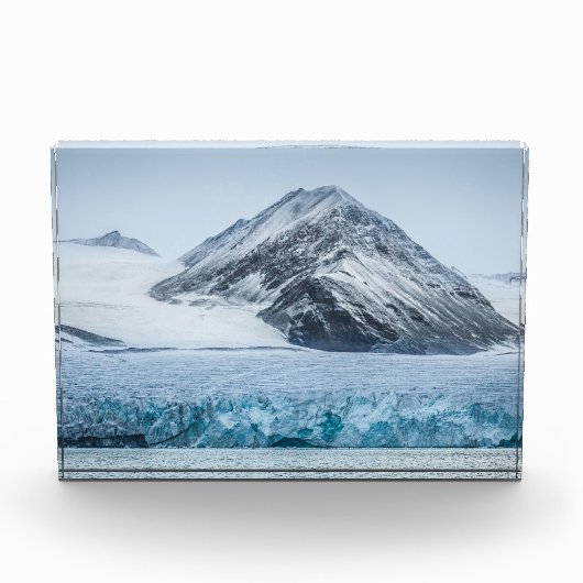 Spitsbergen Svalbard Glacier Fotoblock (Vorderseite)
