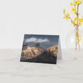Spitsbergen Svalbard Karte (Gelbe Blume)