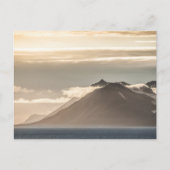 Spitsbergen Svalbard Landschaftsbild-Foto Postkarte (Vorderseite)