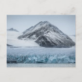 Spitsbergen Svalbard Landschaftsbild-Foto Postkarte (Vorderseite)