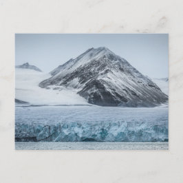 Spitsbergen Svalbard Landschaftsbild-Foto Postkarte