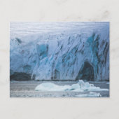 Spitsbergen Svalbard Landschaftsbild-Foto Postkarte (Vorderseite)