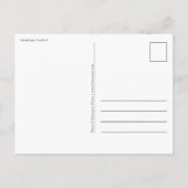 Spitsbergen Svalbard Landschaftsbild-Foto Postkarte (Rückseite)