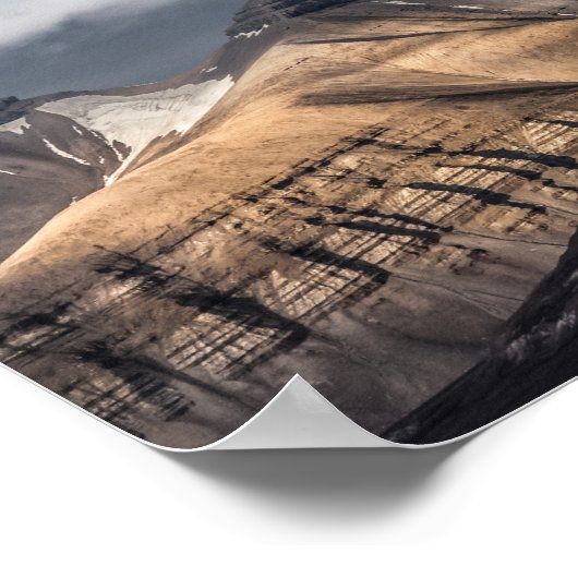 Spitsbergen Svalbard Poster (Ecke)