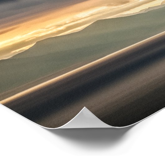 Spitsbergen Svalbard Poster (Ecke)