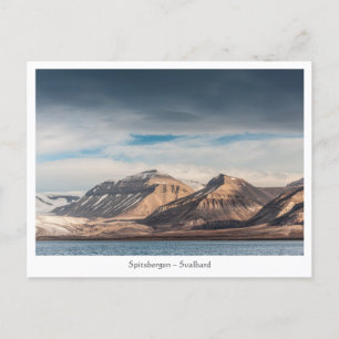 Spitsbergen Svalbard Postkarte
