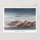 Spitsbergen Svalbard Postkarte (Vorderseite)