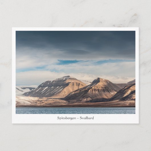 Spitsbergen Svalbard Postkarte (Vorderseite)