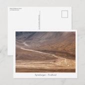 Spitsbergen Svalbard Postkarte (Vorne/Hinten)