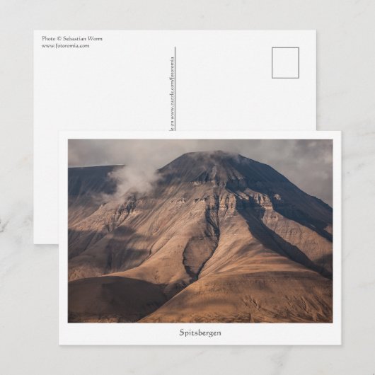 Spitsbergen Svalbard Postkarte (Vorne/Hinten)