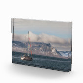 Spitsbergen Svalbard Sailboat Fotoblock (Rechts)
