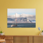 Spitsbergen Svalbard Sailboat Leinwanddruck (Insitu (Wohnzimmer))