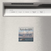 Spitsbergen Svalbard Sailboat Magnet (In Situ (Geschirrspüler))