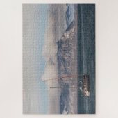 Spitsbergen Svalbard Sailboat Puzzle (Vertikal)