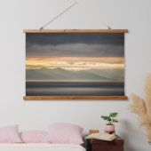 Spitsbergen Svalbard Wandteppich Mit Holzrahmen (Schlafzimmer)