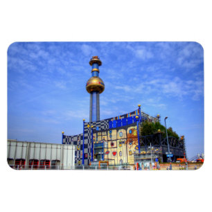 Spittelau, Wien, Österreich Magnet