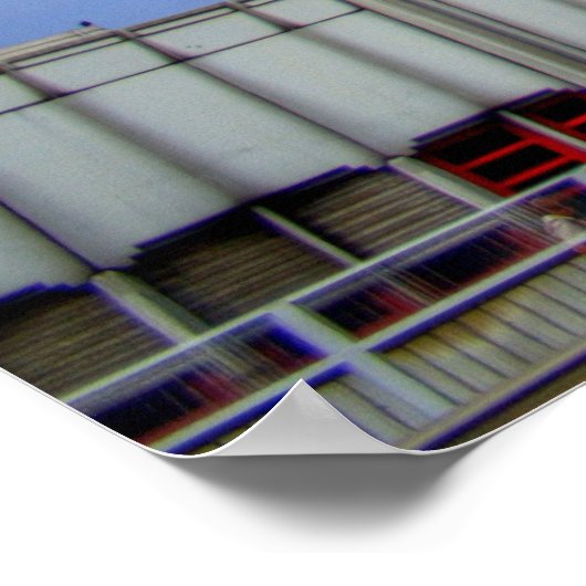 Spittelau, Wien, Österreich Poster (Ecke)