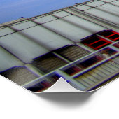 Spittelauer Pflanze zur Abfallverbrennung Poster (Ecke)