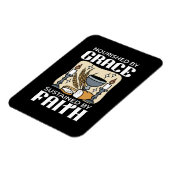 Spitueller Glaube und Gnade – Aufmunternde christl Magnet (Linke Seite)
