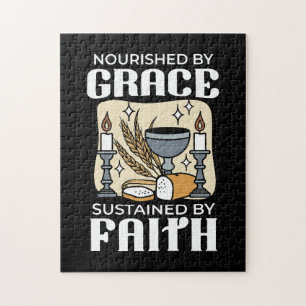 Spitueller Glaube und Gnade – Aufmunternde christl Puzzle