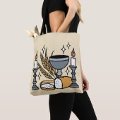 Spitueller Glaube und Gnade – Aufmunternde christl Tasche (Von Nahem)