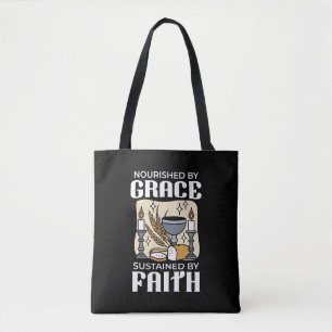 Spitueller Glaube und Gnade – Aufmunternde christl Tasche