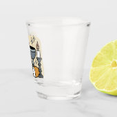 Spitueller Glaube und Gnade – Erhebend Christlich Schnapsglas (Rechts)
