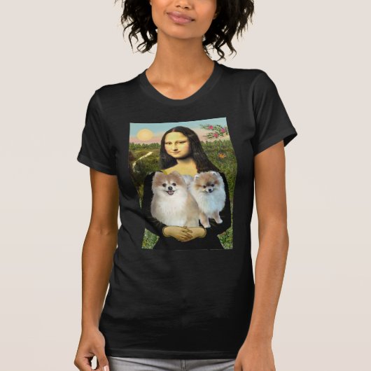 Spitz 3 - Mona Lisa T-Shirt (Vorderseite)