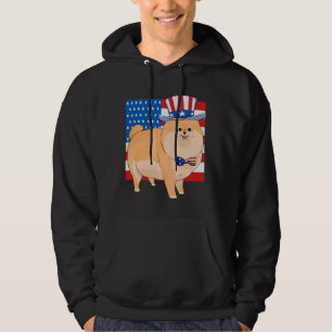 Spitz 4. Juli Patriotic Uncle Sam Hoodie