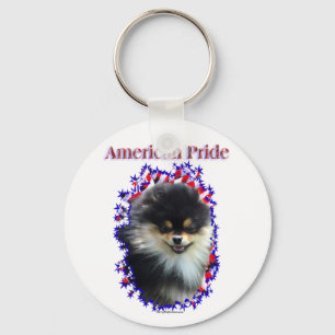Spitz American Pride Schlüsselanhänger