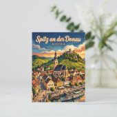 Spitz an der Donau Österreich Postkarte (Stehend Vorderseite)