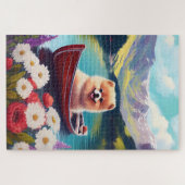 Spitz auf dem Paddle: Ein Landschaftliches Abenteu Puzzle (Horizontal)