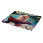 Spitz auf dem Paddle: Ein Landschaftliches Abenteu Schneidebrett (Ecke)