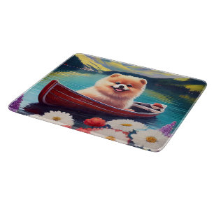 Spitz auf dem Paddle: Ein Landschaftliches Abenteu Schneidebrett