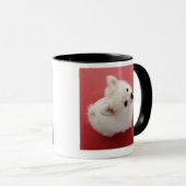 Spitz auf dem roten Teppich Tasse (VorderseiteRechts)