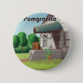 Spitz auf Granit (Granit) Funny Button (Vorderseite)