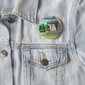 Spitz auf Granit (Granit) Funny Button (Beispiel)