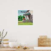 Spitz auf Granit (PomGranit) Witziges Poster (Küche)