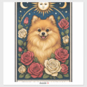 Spitz Aufkleber (Blatt)