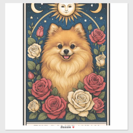 Spitz Aufkleber (Blatt)