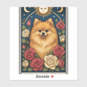 Spitz Aufkleber (Blatt)