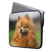 Spitz-Aufpassen Laptopschutzhülle (Vorderseite Links)